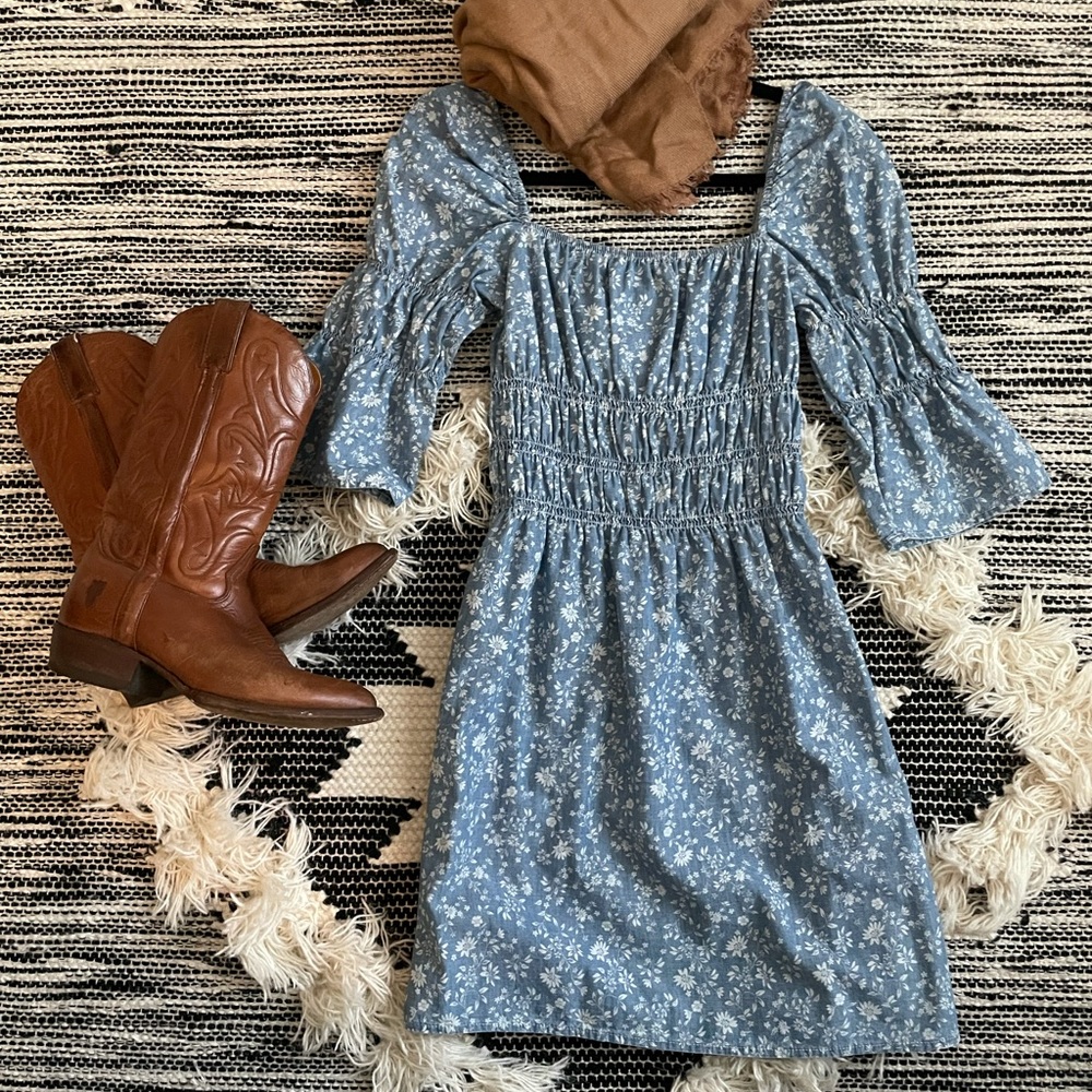 Topshop floral mini dress